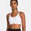 UA Infinity Mid 2.0 Bra-WHT Sport Bras